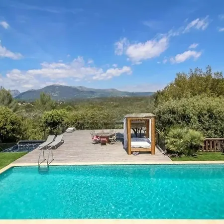 빌라 Belle A 5 Min De Valbonne Avec Jardin Piscine Et Jacuzzi 빌뇌브루베