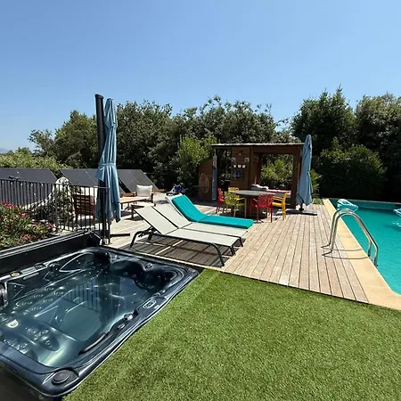 빌라 Belle A 5 Min De Valbonne Avec Jardin Piscine Et Jacuzzi 빌뇌브루베
