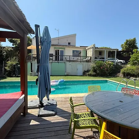 빌라 Belle A 5 Min De Valbonne Avec Jardin Piscine Et Jacuzzi 빌뇌브루베